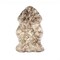 Homeroots 2 X 3 Ft. New Zealand Single Sheepskin Rug Gradient Chocolate 293185 - alternate 1